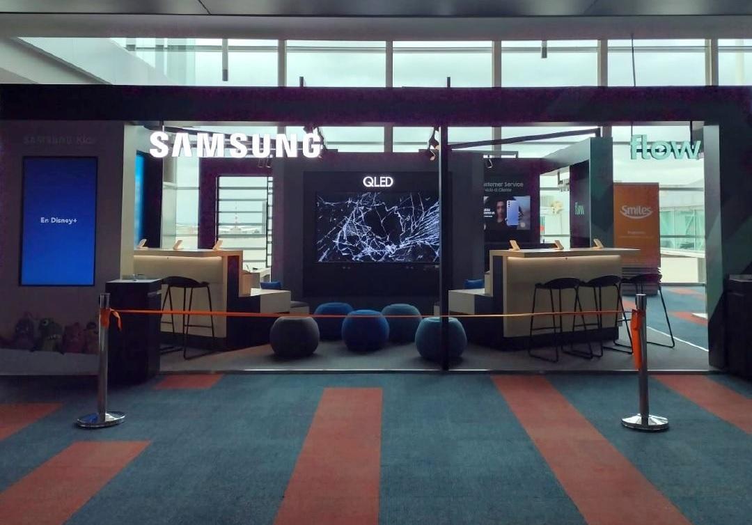 Un servicio exclusivo: cómo es el Samsung Experience Store en el Aeropuerto de Ezeiza